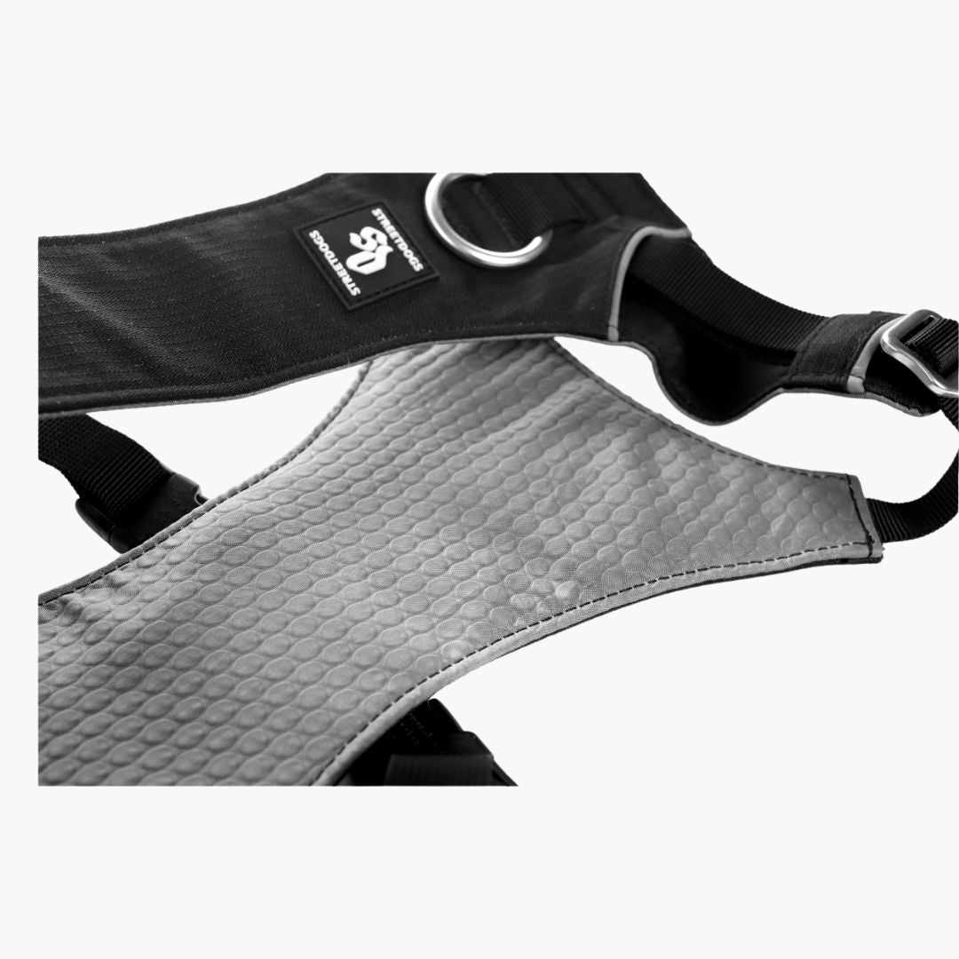 Arnés Antiescape de Seguridad para Perros – Negro | Su MajesPet